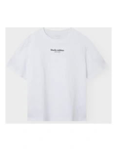 Brody Branded T-Shirt in White
