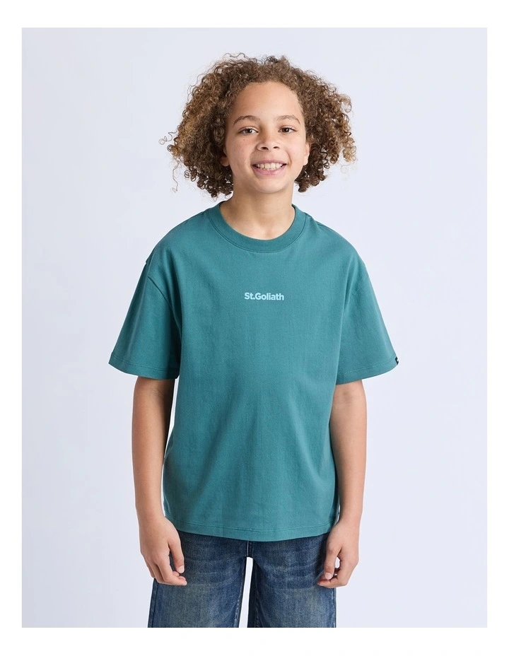 Influence Tee (8-16 Years) in Green image 1