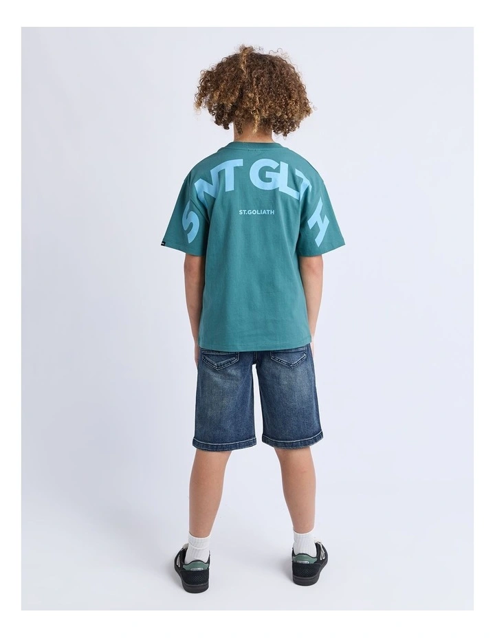 Influence Tee (8-16 Years) in Green image 2
