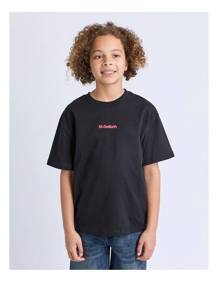 Influence Tee (8-16 Years) in Black image 1