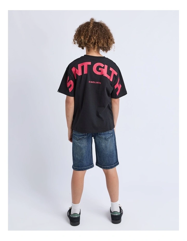 Influence Tee (8-16 Years) in Black image 2
