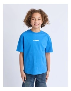 Influence Tee (8-16 Years) in Blue