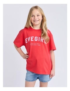 Performance Tee (8 - 16 Years) in Watermelon