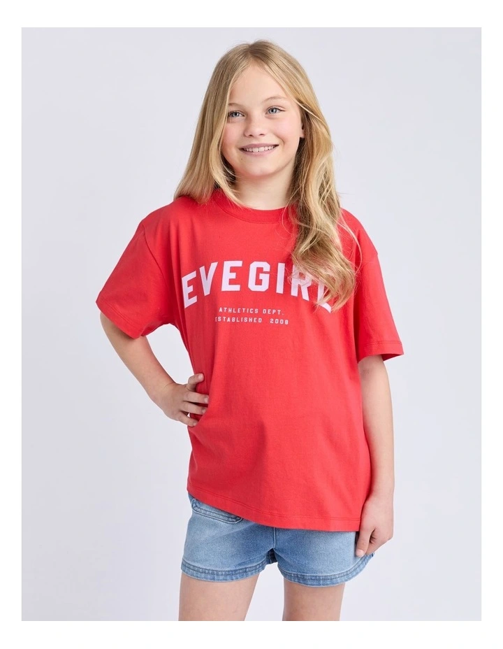Performance Tee (8 - 16 Years) in Watermelon image 1