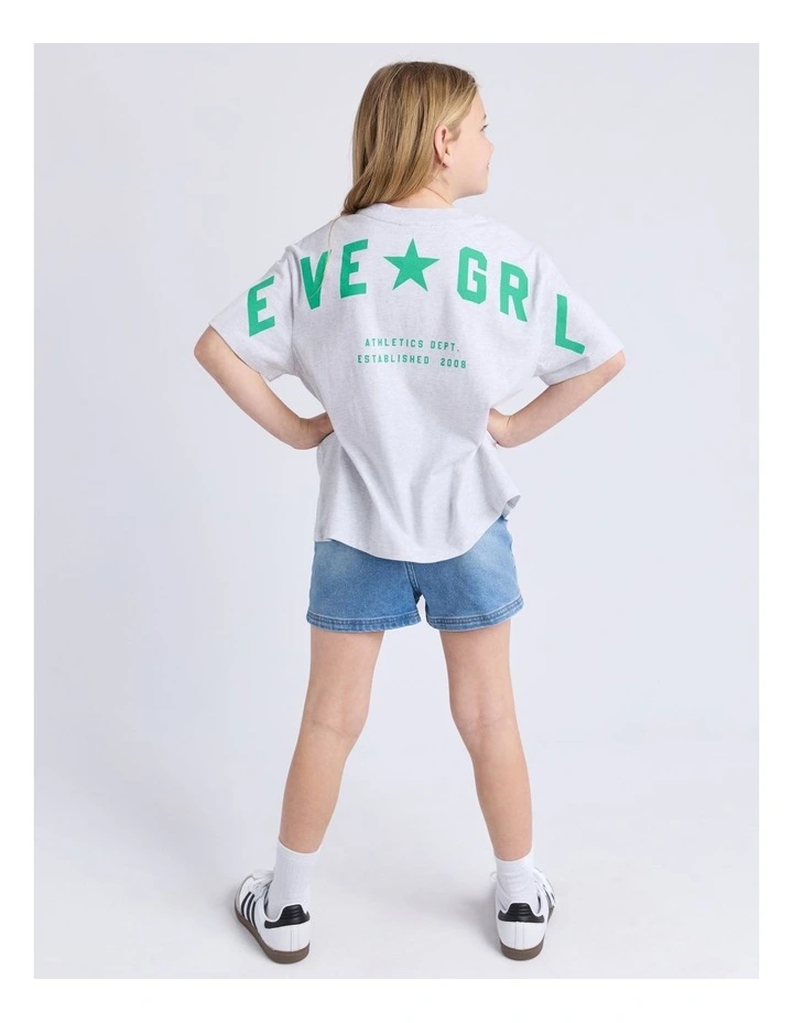 Performance Tee (8 - 16 Years) in Grey Marle image 2
