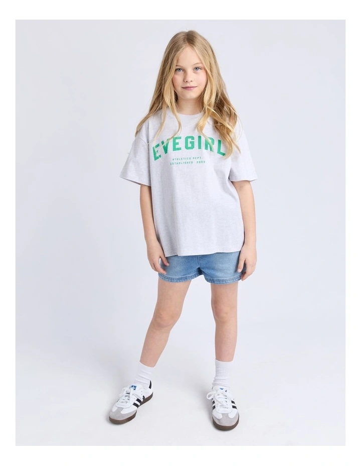 Performance Tee (8 - 16 Years) in Grey Marle image 3