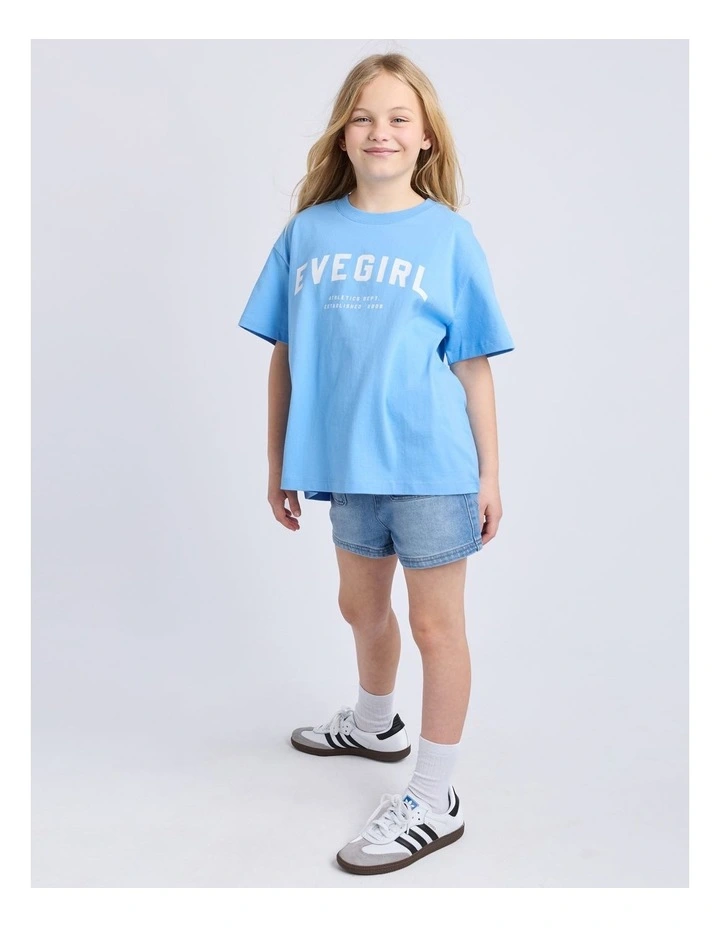 Performance Tee (8 - 16 Years) in Blue image 3