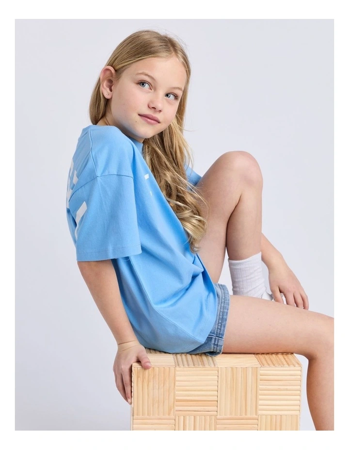 Performance Tee (8 - 16 Years) in Blue image 4