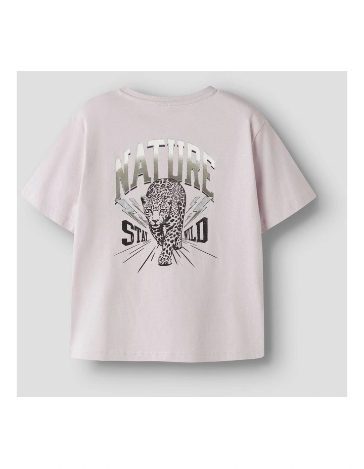 Beoa Printed T-shirt in Lilac image 3