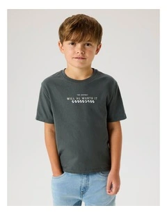 Barri Printed T-shirt in Charcoal