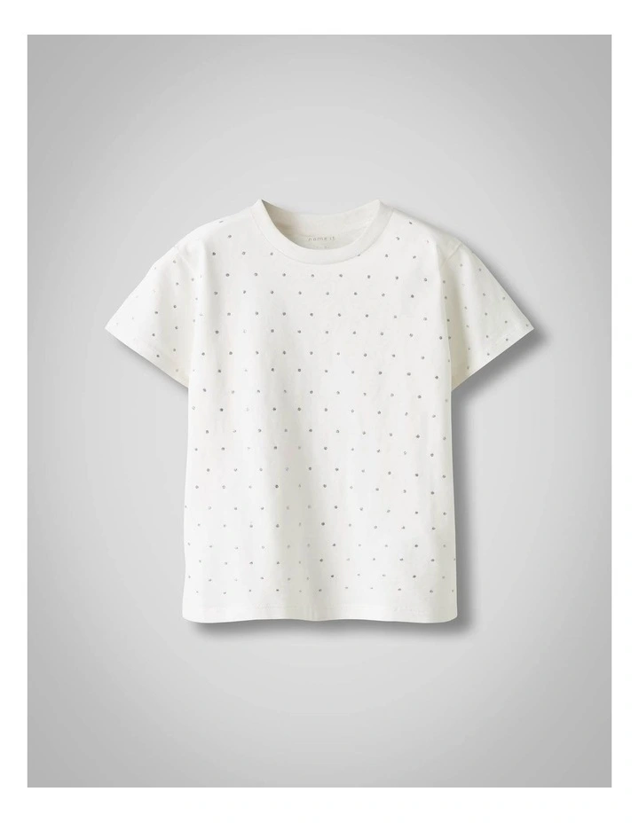 Ruaja Cotton T-Shirt in White image 1