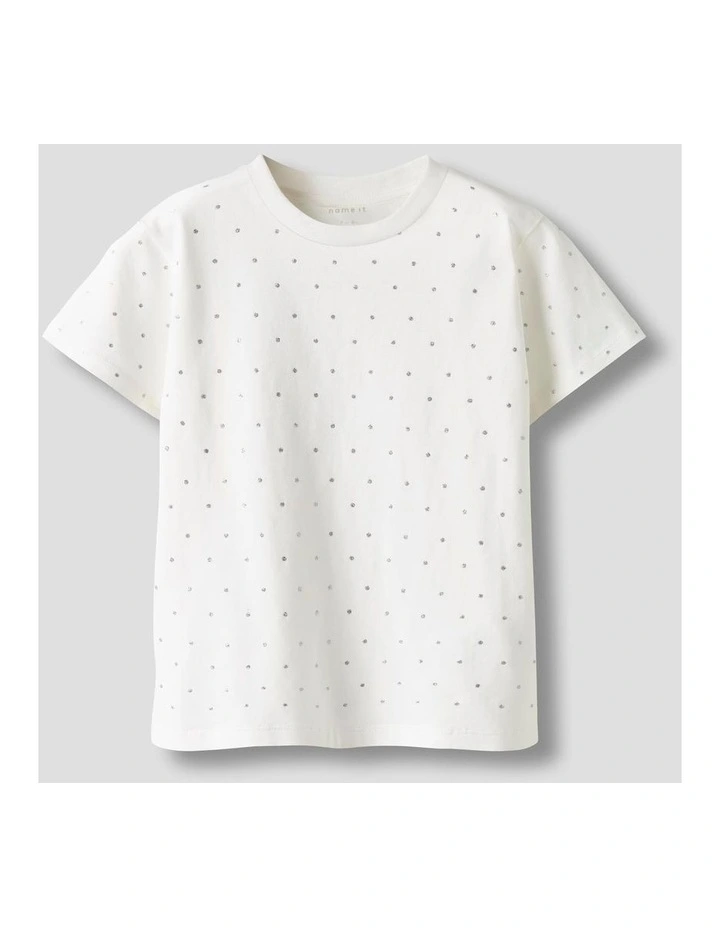 Ruaja Cotton T-Shirt in White image 1