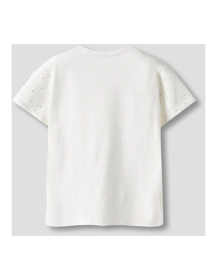 Ruaja Cotton T-Shirt in White image 2