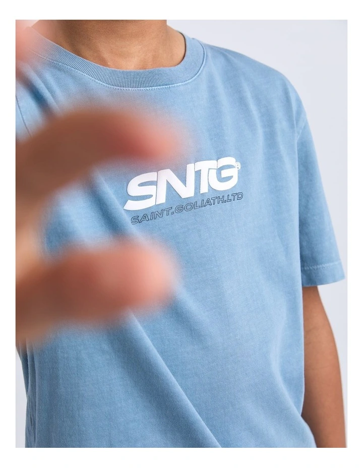 Challenger Tee (8-16 Years) in Blue image 4