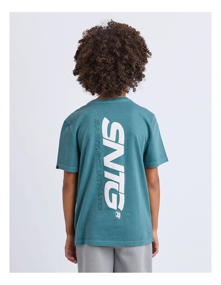 Challenger Tee (8-16 Years) in Green image 2