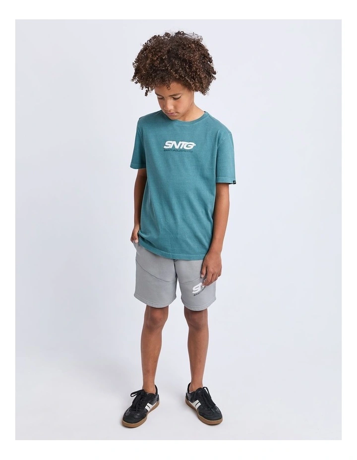 Challenger Tee (8-16 Years) in Green image 3