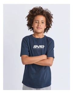 Challenger Tee (8-16 Years) in Blue