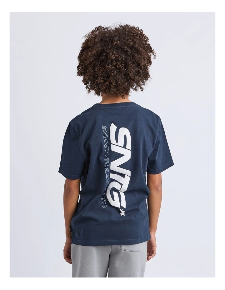 Challenger Tee (8-16 Years) in Blue image 2