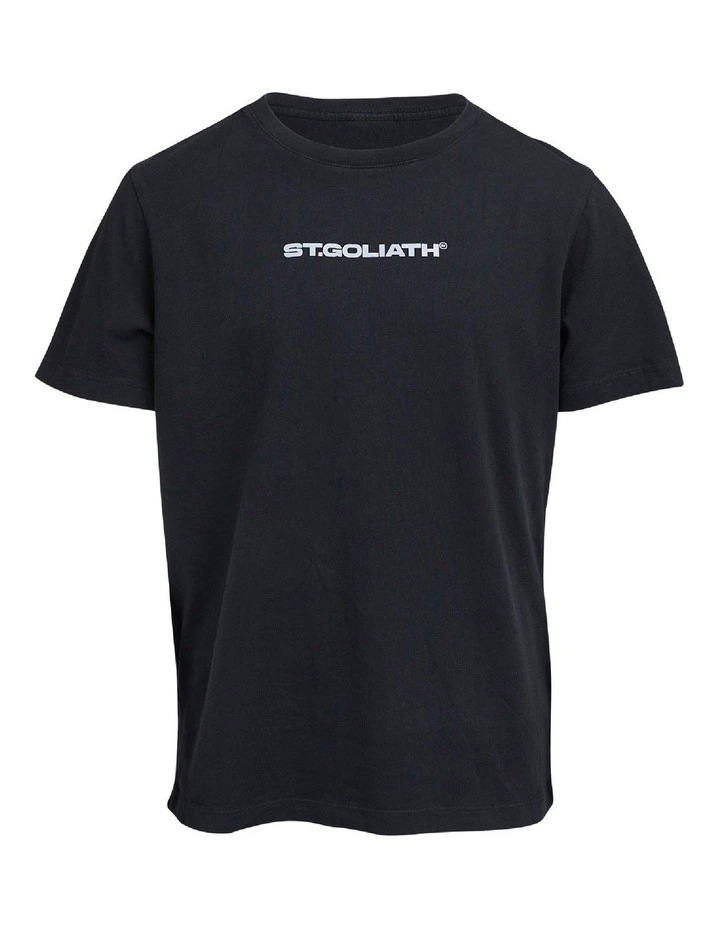 Foiled Tee (8-16 Years) in Black image 5