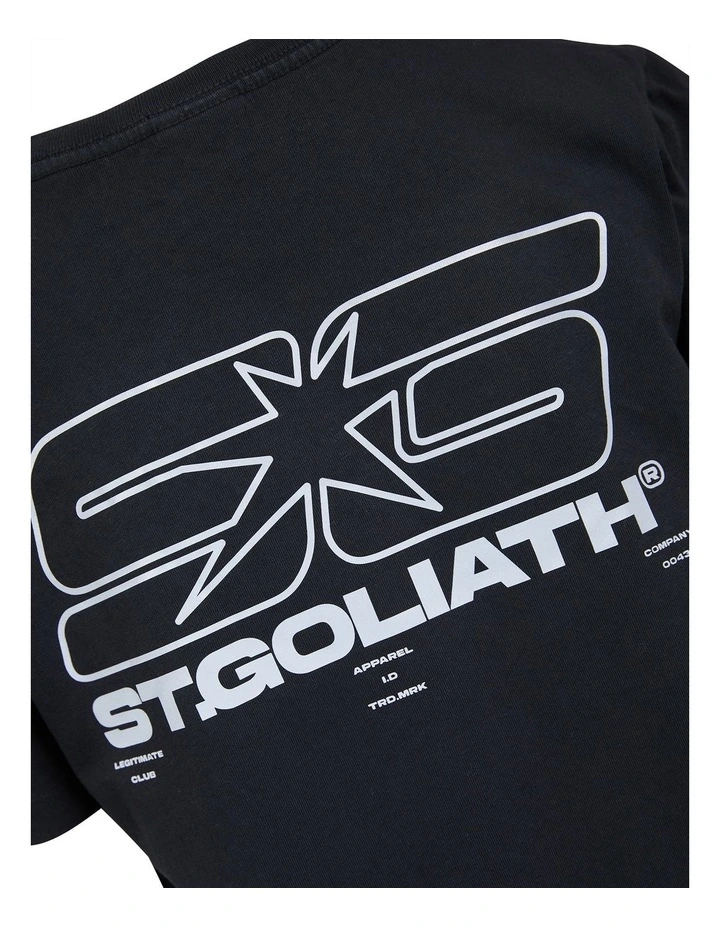 Foiled Tee (8-16 Years) in Black image 7