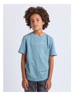 Foiled Tee (8-16 Years) in Blue