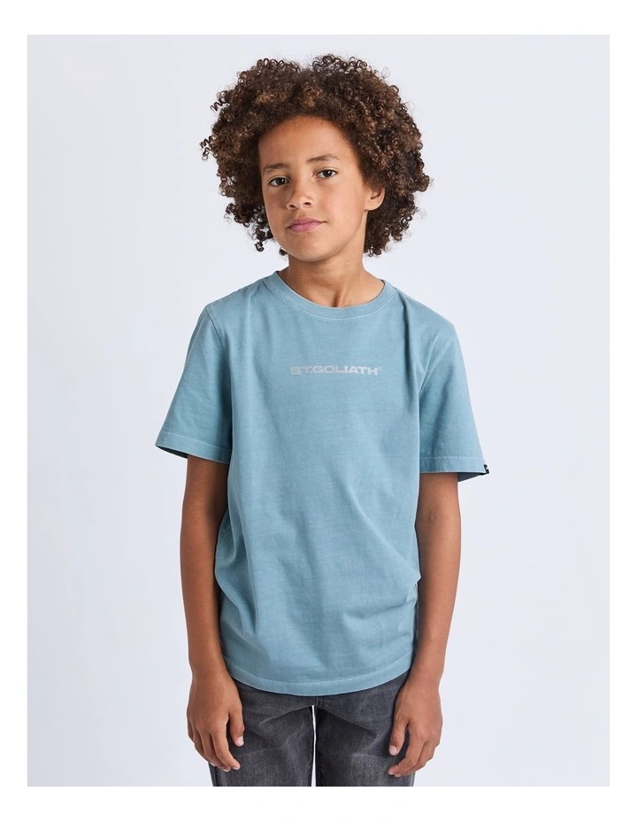 Foiled Tee (8-16 Years) in Blue image 1