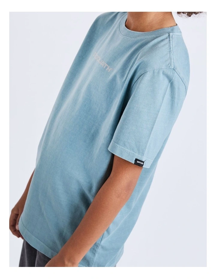 Foiled Tee (8-16 Years) in Blue image 4