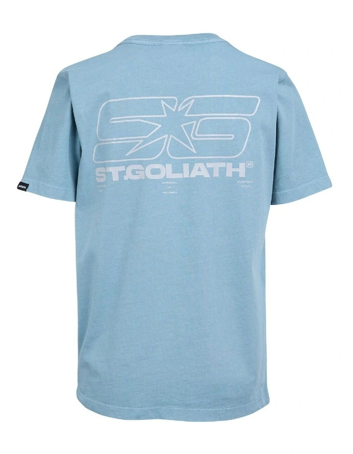 Foiled Tee (8-16 Years) in Blue image 6