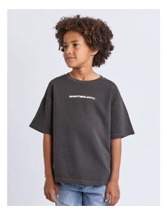 Road Trip Tee (8-16 Years) in Grey