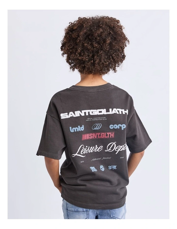 Road Trip Tee (8-16 Years) in Grey image 3