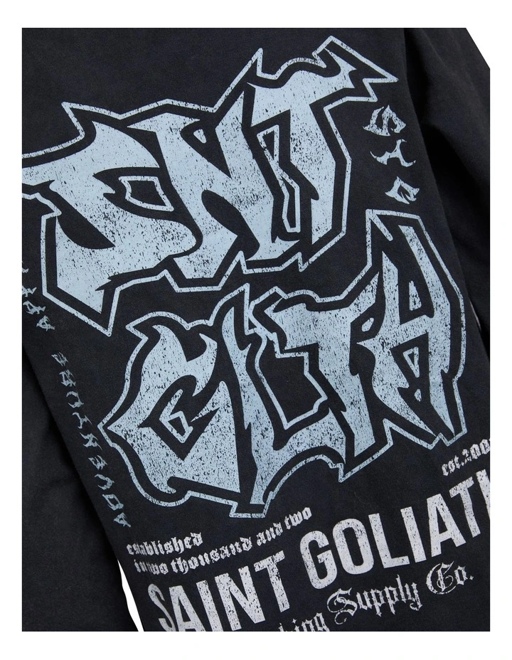 Established Long Sleeve Tee (8-16 Years) in Grey image 7