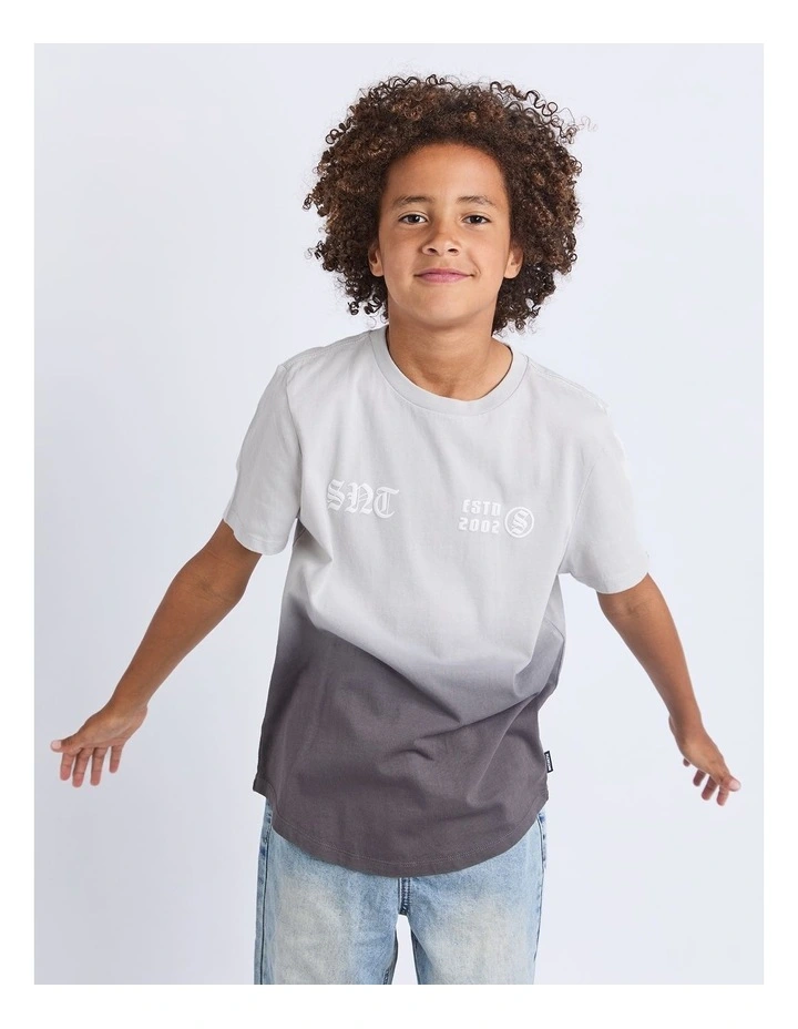 Two-Tone Tee (8-16 Years) in Multi image 1