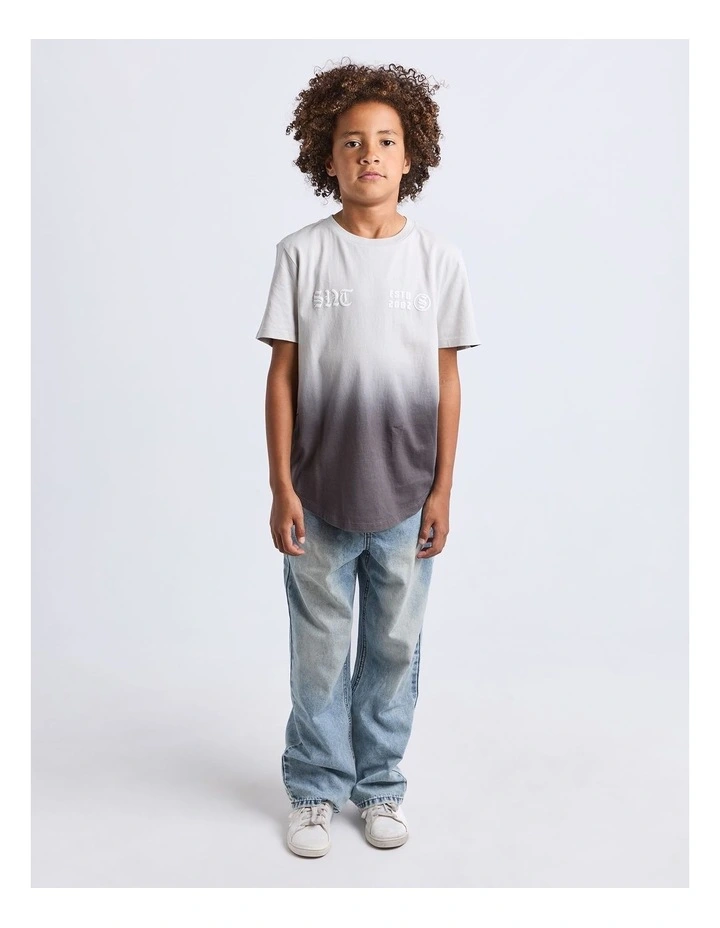 Two-Tone Tee (8-16 Years) in Multi image 3