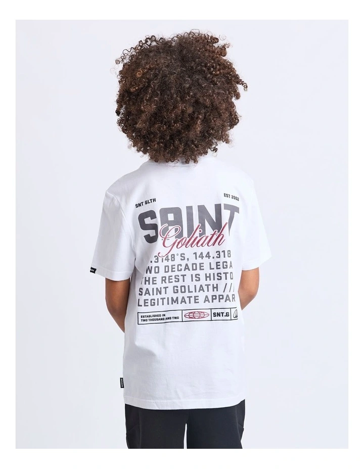 Upside Tee (8-16 Years) in White image 2