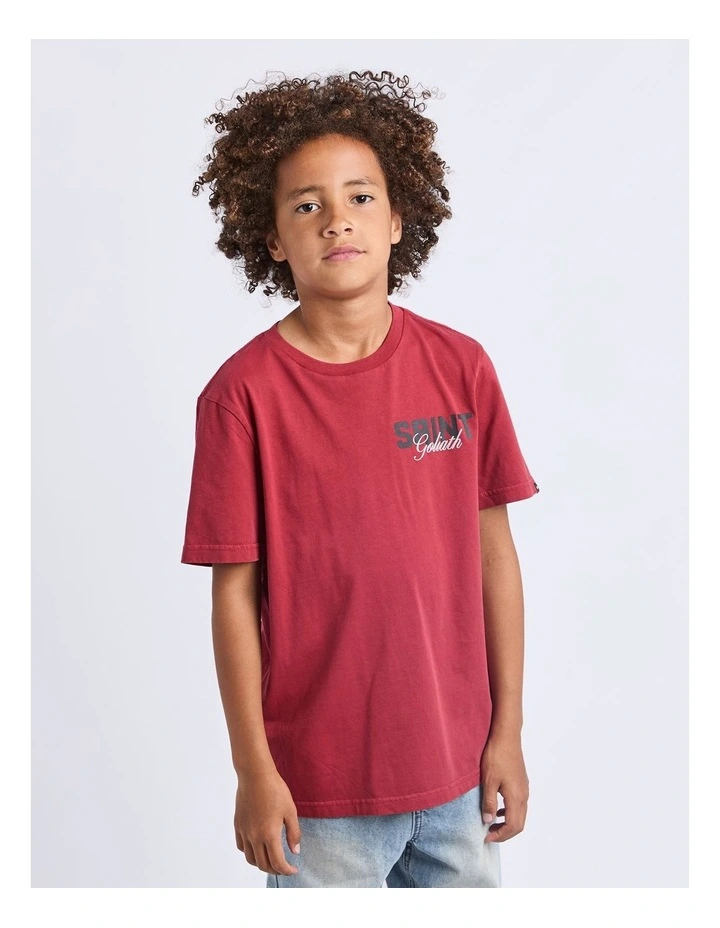 Upside Tee (8-16 Years) in Red image 1