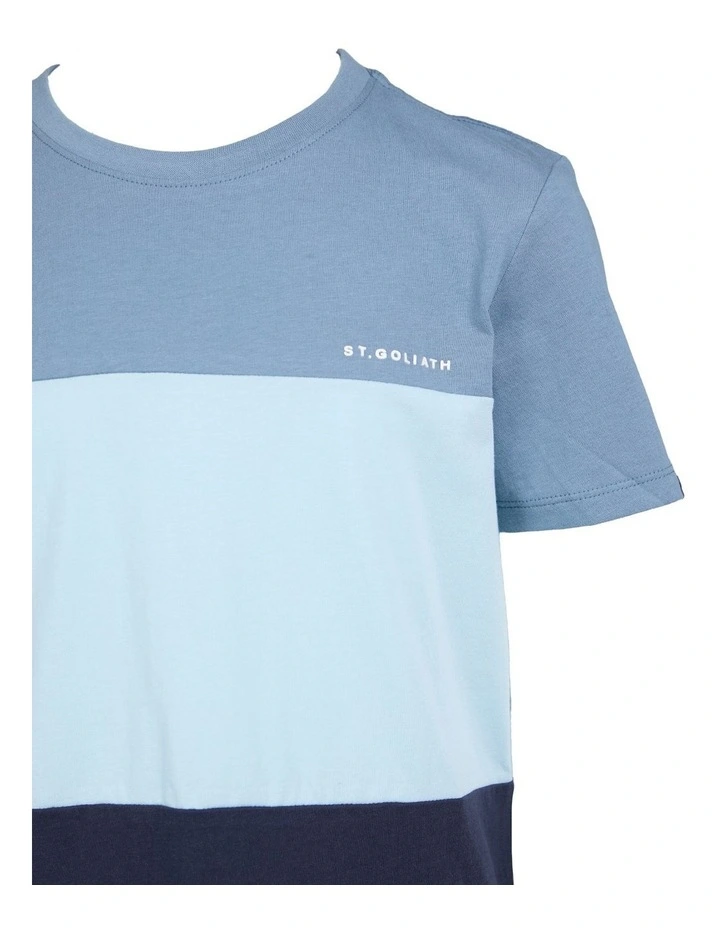STG Splice Tee (8-16 Years) in Blue image 7