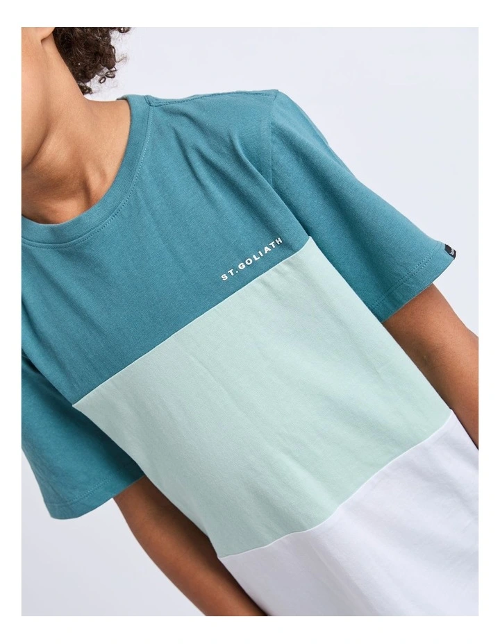 STG Splice Tee (8-16 Years) in Multi image 4