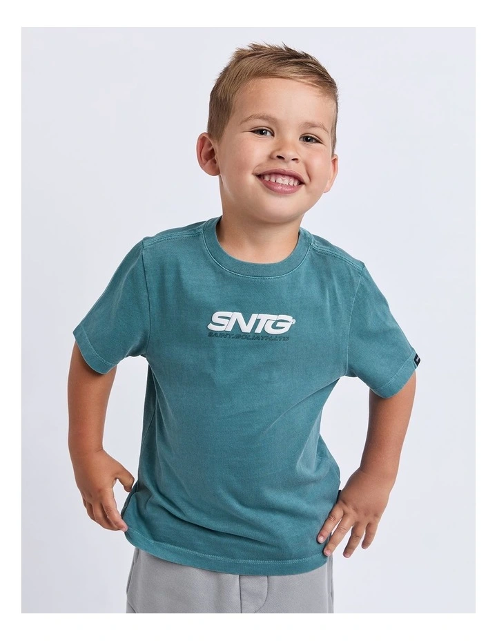 Challenger Tee (3-7 Years) in Green image 1