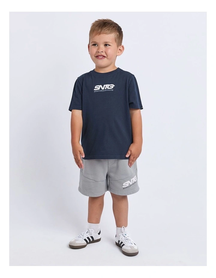 Challenger Tee (3-7 Years) in Blue image 3