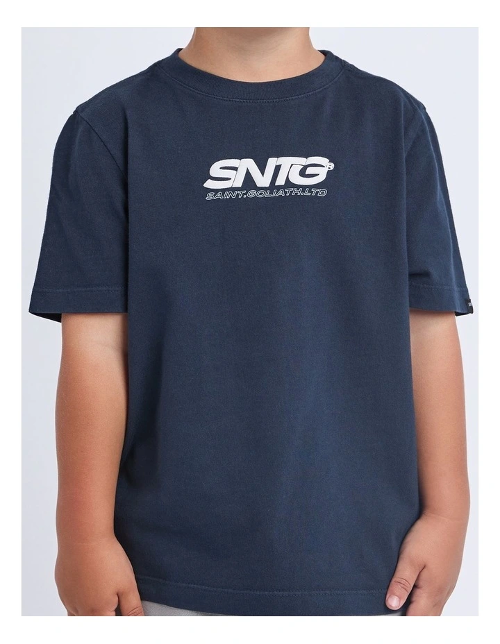 Challenger Tee (3-7 Years) in Blue image 4