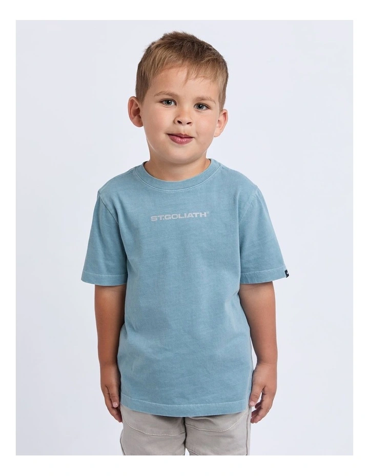 Foiled Tee (3-7 Years) in Blue image 1