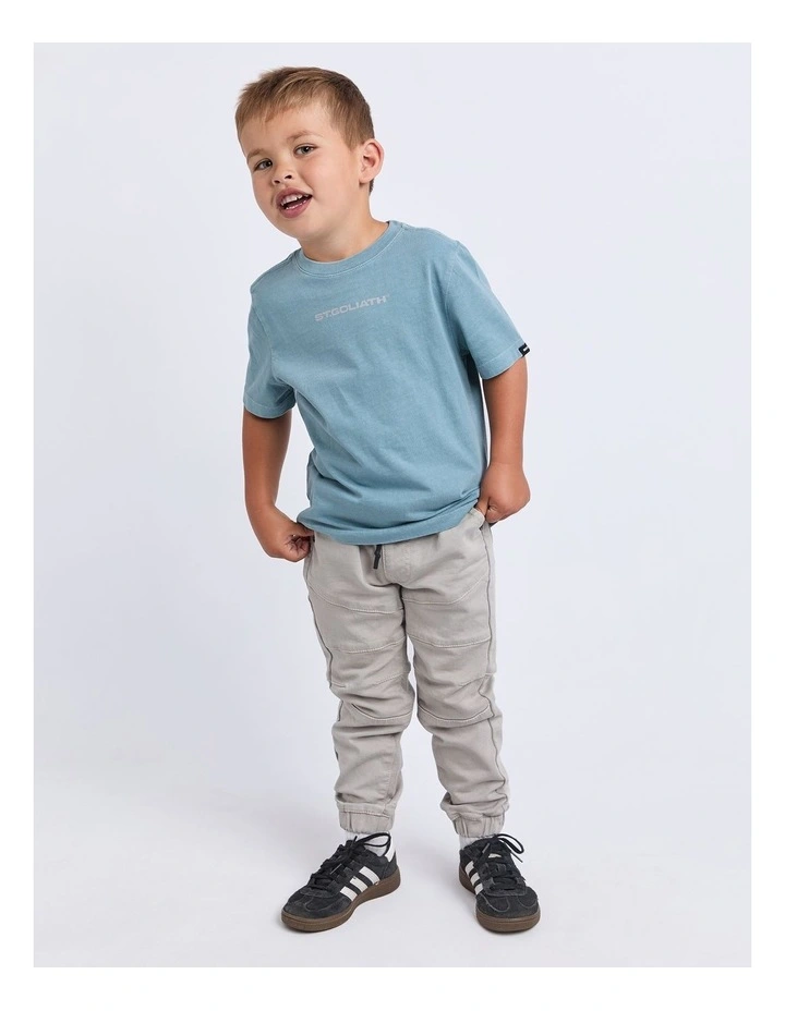 Foiled Tee (3-7 Years) in Blue image 3