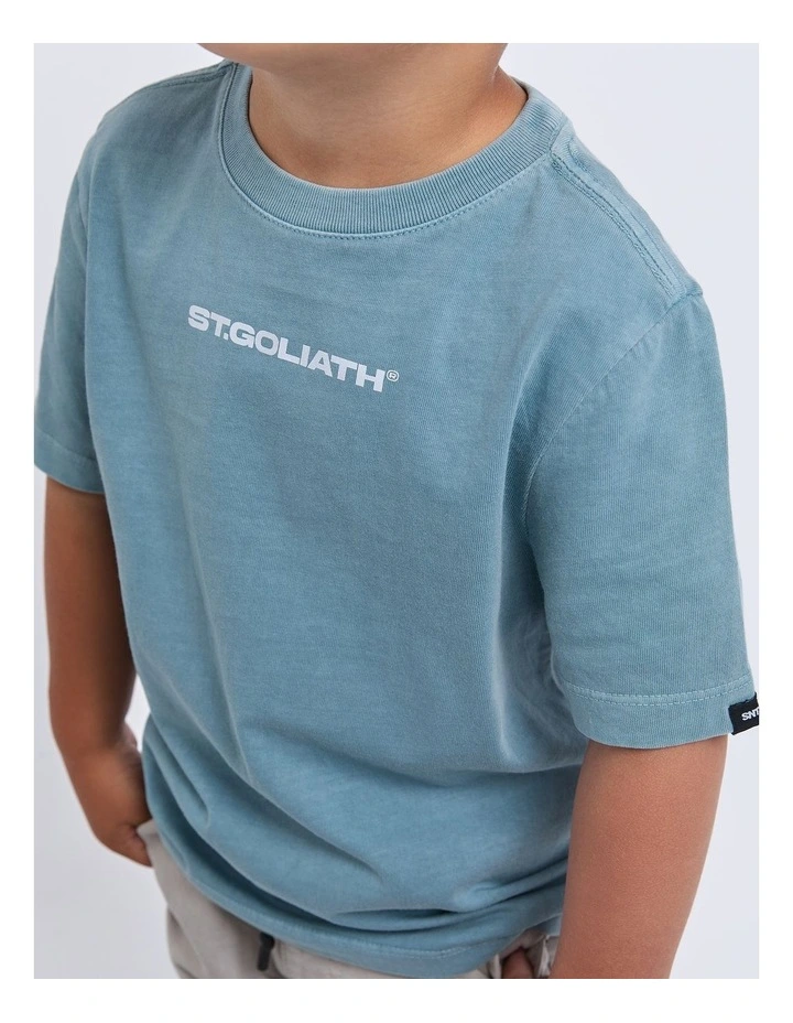 Foiled Tee (3-7 Years) in Blue image 4