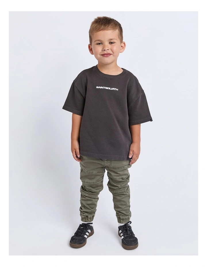 Road Trip Tee (3-7 Years) in Black image 3