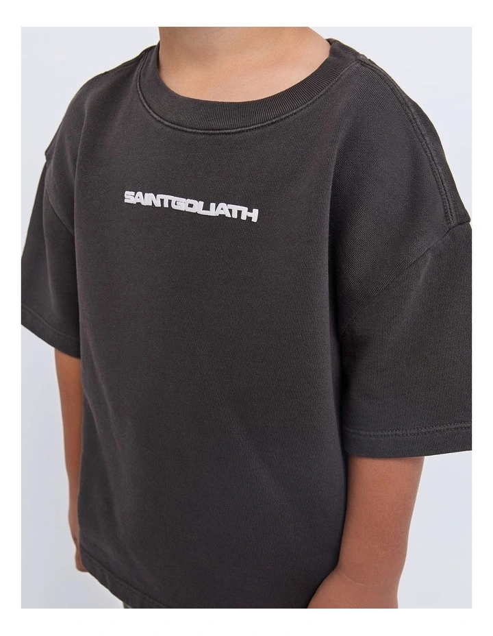Road Trip Tee (3-7 Years) in Black image 4