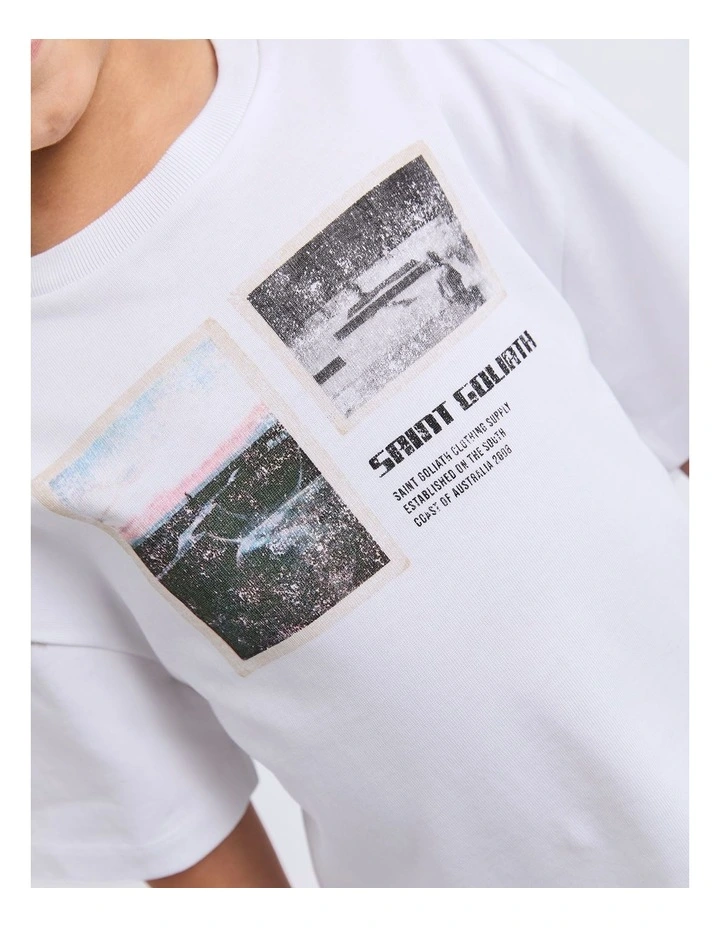 Easy Tee (3-7 Years) in White image 4