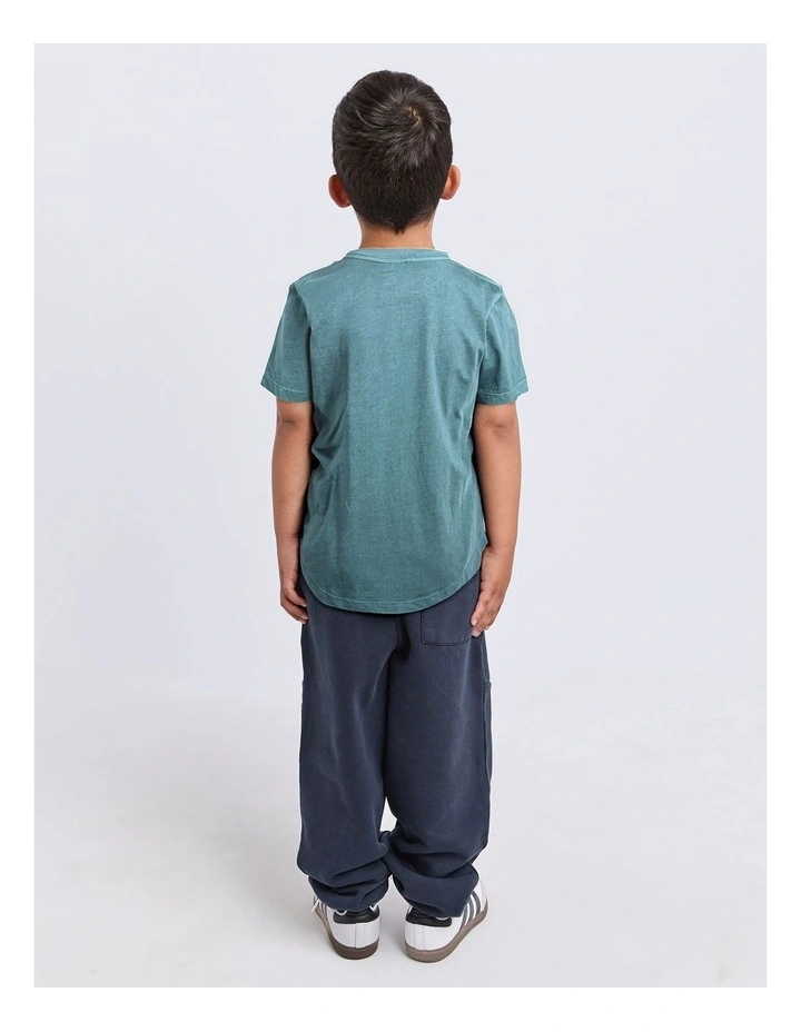 Essential Tee (3-7 Years) in Green image 2