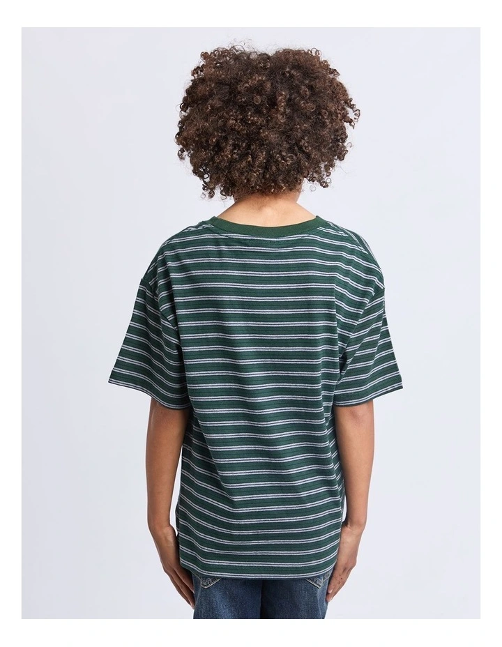 Half-Pipe Tee (8-16 Years) in Green image 2