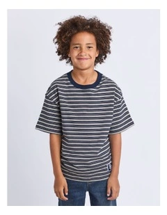Half-Pipe Tee (8-16 Years) in Blue