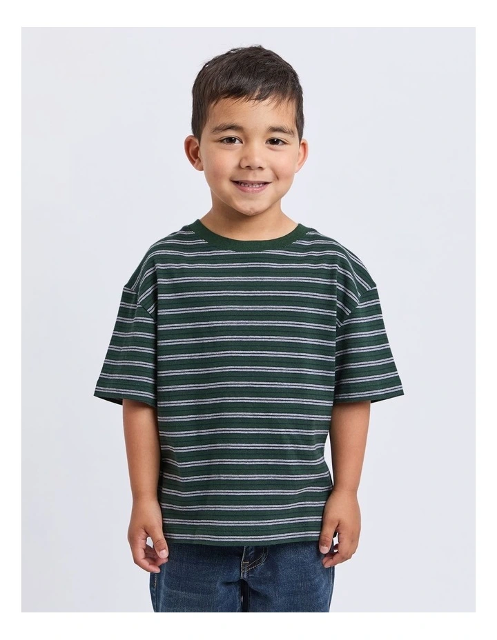 Half-Pipe Tee (3-7 Years) in Green image 1